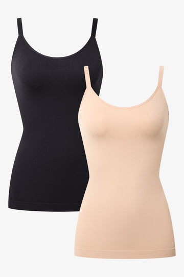2 Pack Seamfree Cami Tops