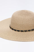 Wide Brim Straw Sun Hat (1)