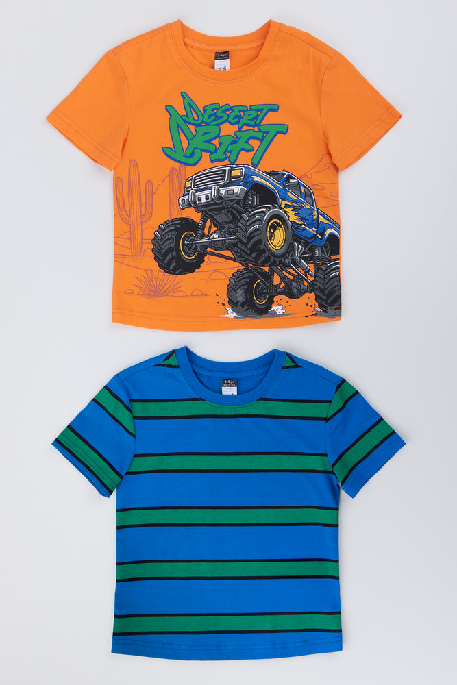 2 Pack Monster Truck T-Shirts