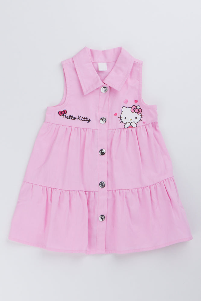 Pink Hello Kitty Shirt Dress
