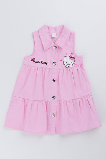 Pink Hello Kitty Shirt Dress
