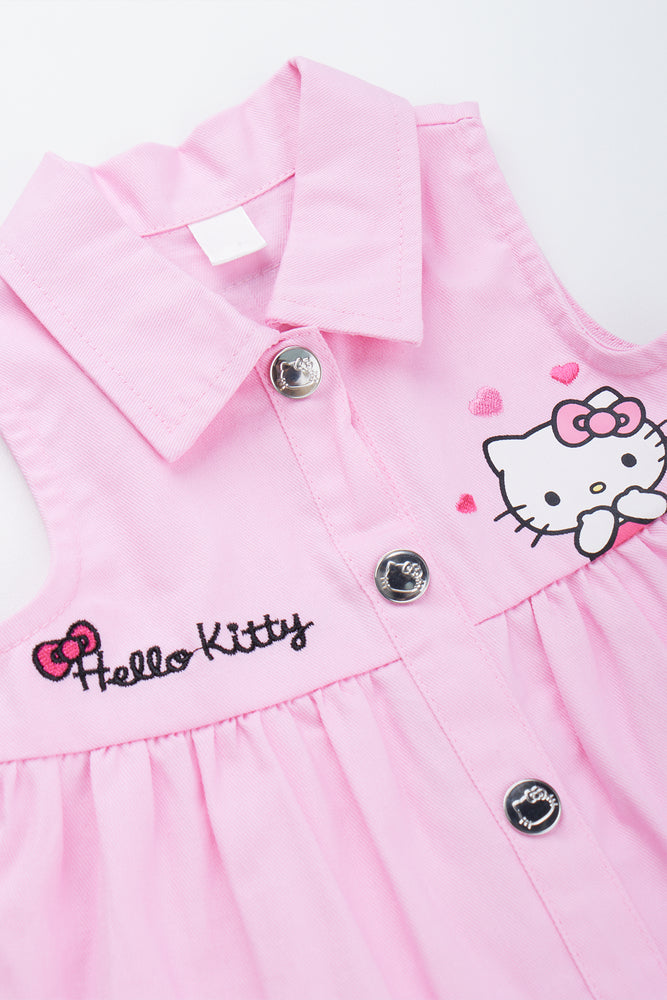 Pink Hello Kitty Shirt Dress (1)