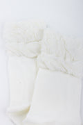 White Frill Detail Ankle Socks (1)