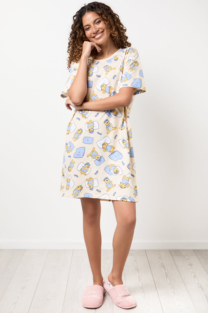 Winnie the Pooh Cotton Sleep Dress