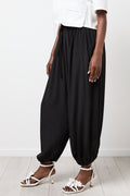 Black High Waisted Balloon Pants (1)