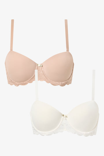 2 Pack Basic Multiway Bras
