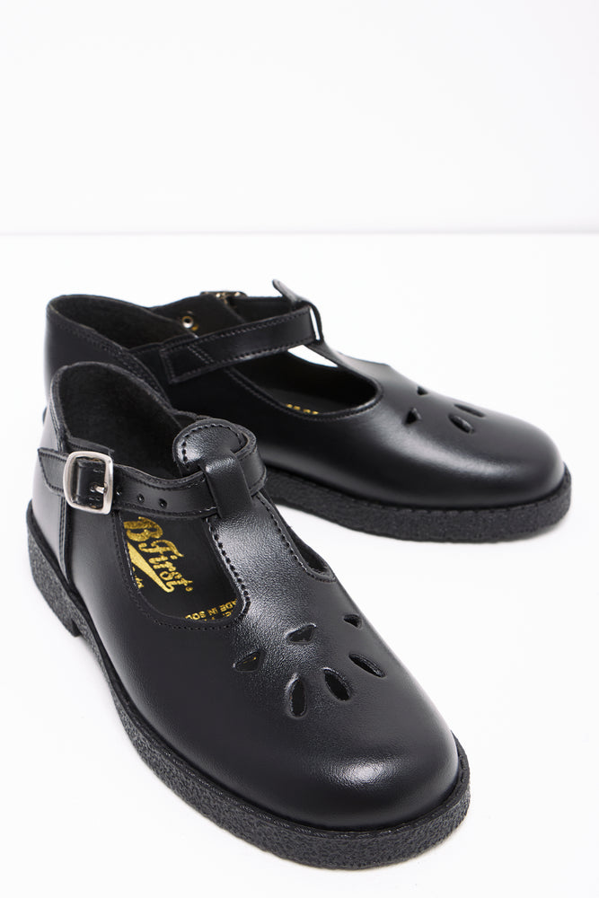 Bfirst Black Girls School Shoes