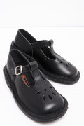 Black Buccaneer School Shoes