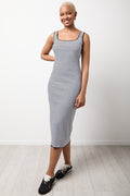 Striped Midi Dress