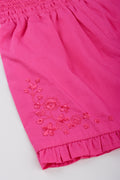 Pink Frilled Off Shoulder Jumpsuit (1)