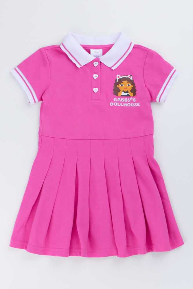 Pink Gabby Dollhouse Dress