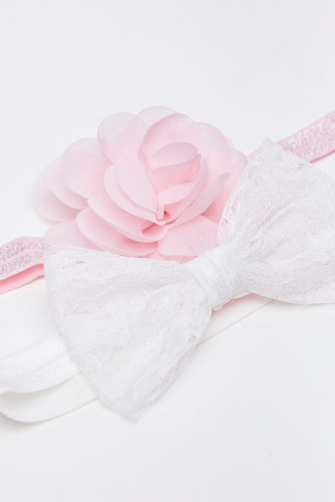 2 Pack Flower Lace Headbands (1)