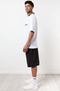 Graphic Print V-Neck Soccer T-Shirt (1)