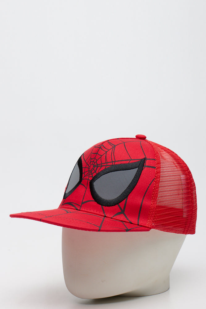 Red Spider-Man Flatbill Cap