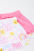 Coastal Print Knit Shorts (1)
