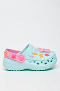 Aqua Light-Up Starfish Clogs (3)