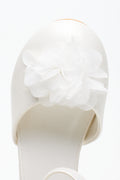 White Floral Embellished Block Heels (4)