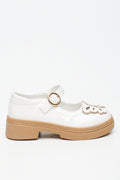 Milk Butterfly Applique Mary Jane Shoes (1)