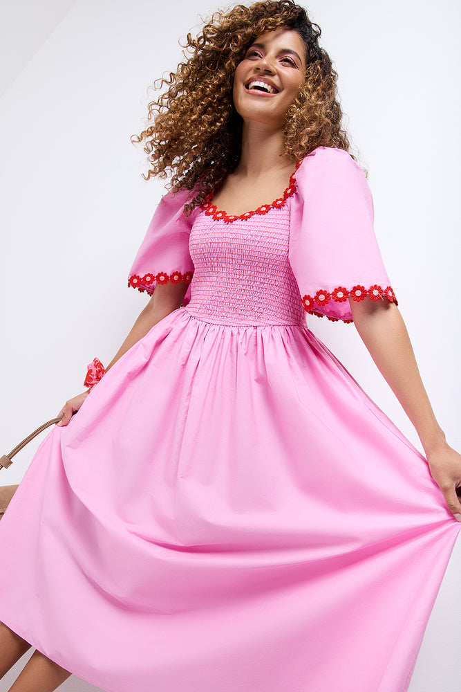 ME&B Dusty Pink Ladies Midi Dress
