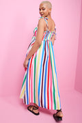 ME&B Multi Colour Striped Dress (3)