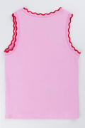 ME&B Dusty Pink Ribbed Vest (2)