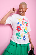 ME&B Milk Graphic Print Cotton T-Shirt (1)
