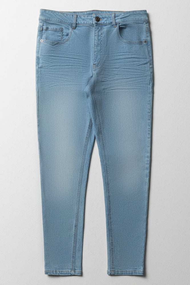 Skinny Denim Jeans Light Blue