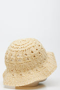 Woven Straw Bucket Hat (3)