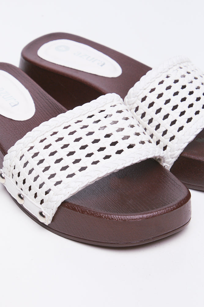 White Block Heel Sandals (2)