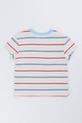 Striped Short Sleeve T-Shirt (2)