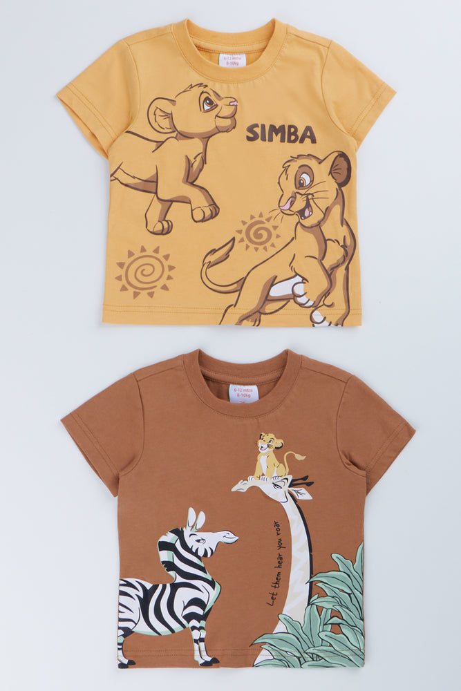 Lion King Graphic T-Shirt 2 Pack
