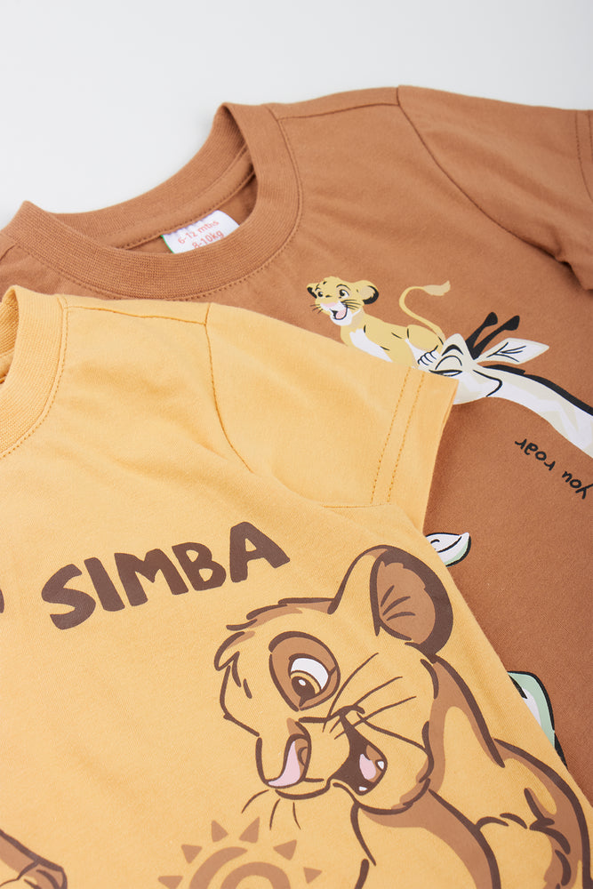 Lion King Graphic T-Shirt 2 Pack (1)