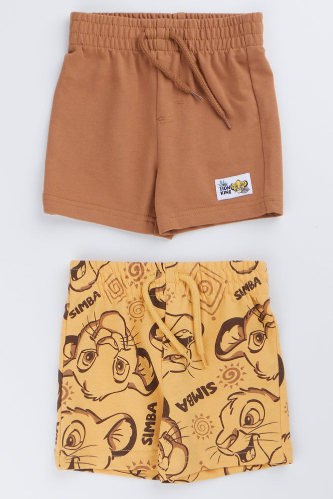 Lion King Simba Shorts 2 Pack