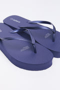 Navy Flatform Flip Flops (2)