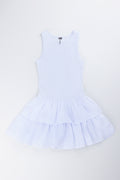White Smocked Rara Dress