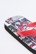 Spider-Man Comic Print Flip Flops (2)