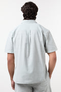 Sage Seersucker Stripe Short Sleeve Shirt (2)