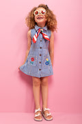 ME&B Striped Denim Dress (3)
