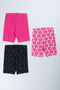 3 Pack Printed Cycle Shorts (2)