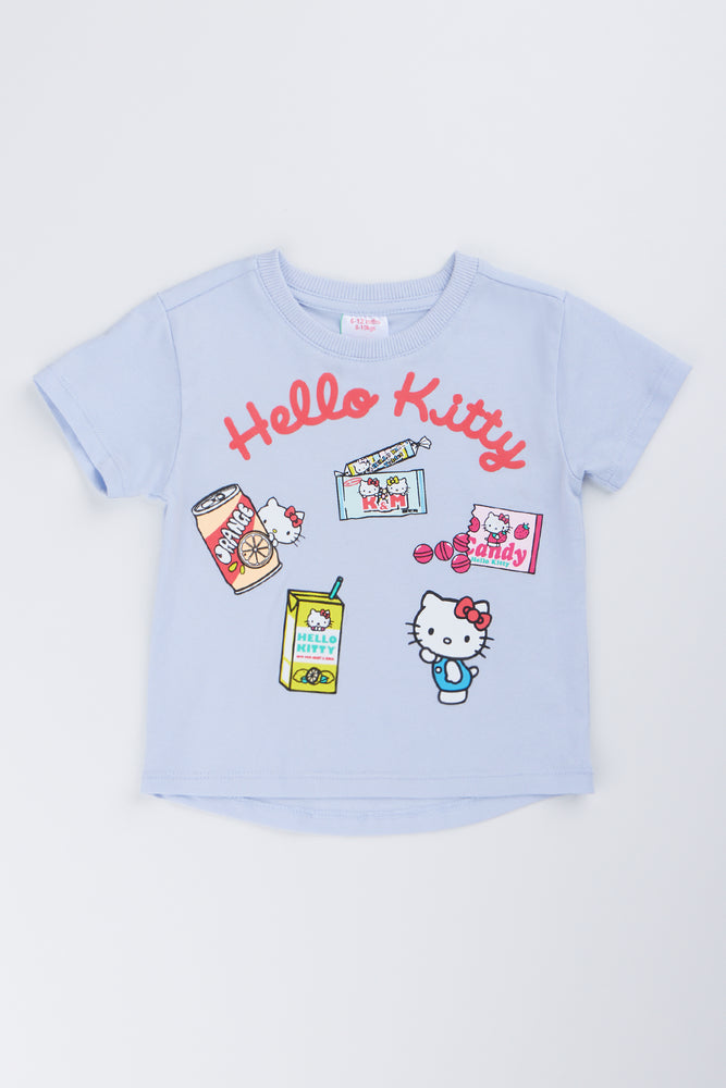 Hello Kitty Blue Graphic T-Shirt