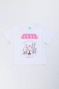 Dog Cafe Graphic Boxy T-Shirt