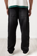 Charcoal Baggy Denim Cargo (2)