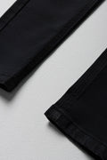 Black Slim Fit Five Pocket Denim Jeans (1)