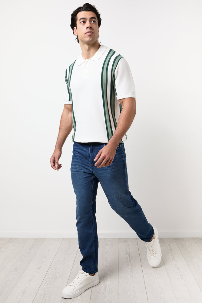 Slim Fit Medium Wash Jeans