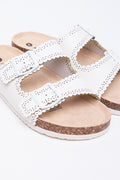 White Scalloped Edge Cork Sandals (2)