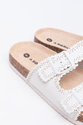 White Scalloped Edge Cork Sandals (3)