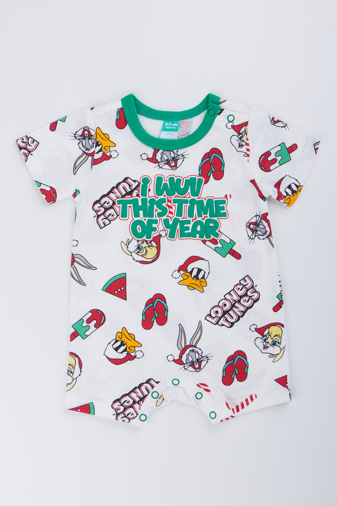 Looney Tunes Christmas Romper