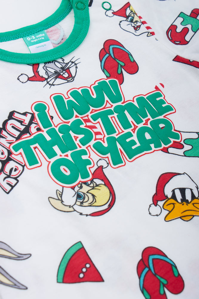Looney Tunes Christmas Romper (1)