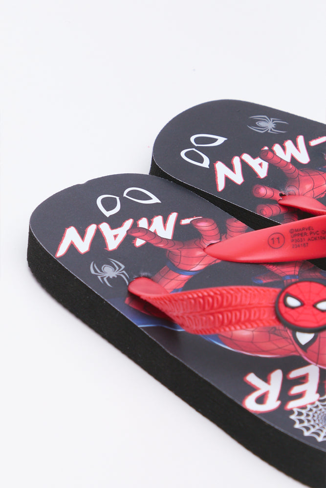 Spider-Man Graphic Kids Flip Flops (3)