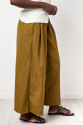 Olive Wide Leg Cropped Pants (1)